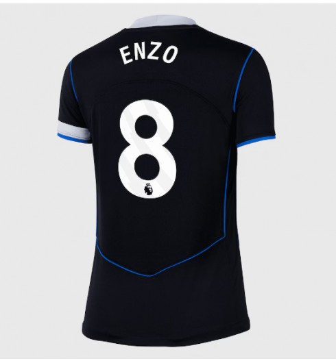 Chelsea Enzo Fernandez #8 Alternativní Dres pro Dámské 2025-26 Krátký Rukáv Chelsea Enzo Fernandez #8 Alternativní Dres pro Dámské 2025-26 Krátký Rukáv